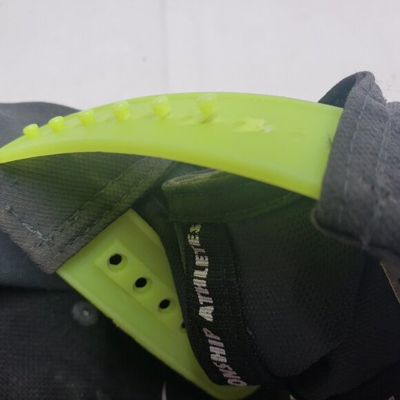 Nike True Camo Neon Yellow Logo Snapback Adjustable Baseball Cap Hat - Picture 15 of 16